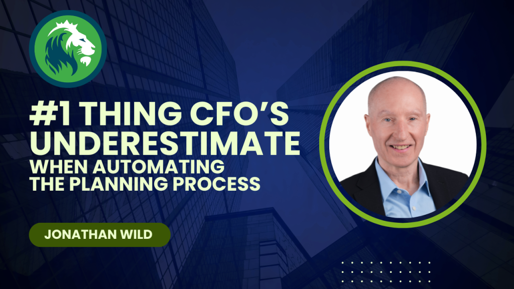 The CFO’s Blind Spot: Why Your Planning Automation is Stalling
